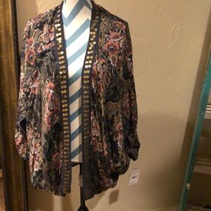 Brand new Free People boho kimono